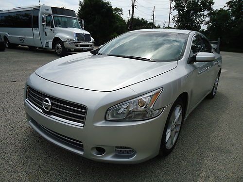 2009 nissan maxima s sedan 4-door 3.5l runs and drives great /////// no reserve