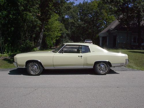 1970 chevrolet monte carlo sport coupe 20k original miles. rust free az. car.