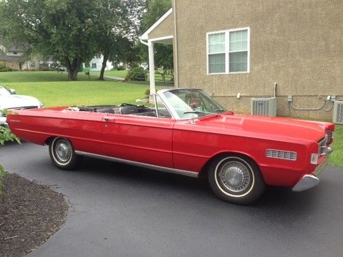 1966 mercury monterey convertible garage kept