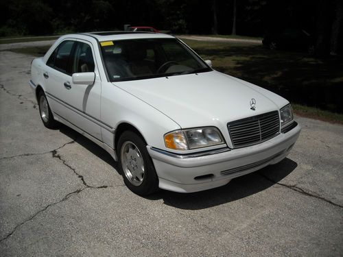 Sweet 1998 c230,cold air,no reserve,last bid get's the car