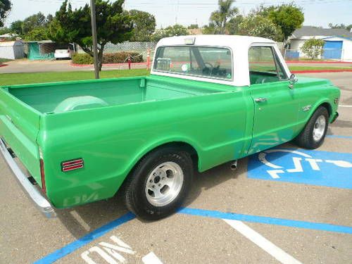 California black plate c10 shortbed cst restored no rust.a/c truck