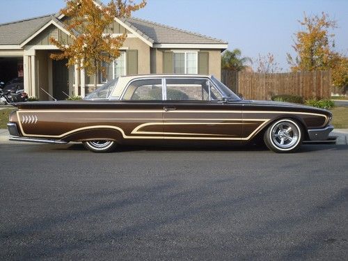 Custom scalloped laced fairlane 500 sedan magazine featured