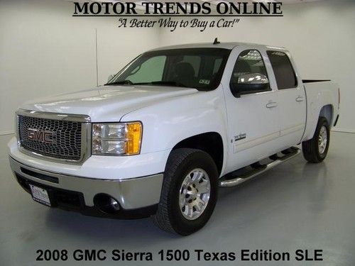 2008 texas edition crew cab bedliner 5.3 v8 boards tow pkg sle gmc sierra 69k