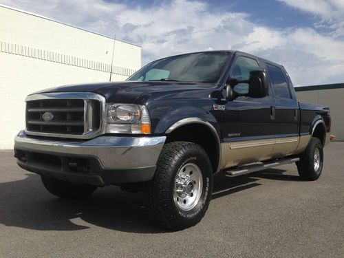 2000 ford f350 crew cab lariat 4x4 shortbed 118k 7.3 powerstroke turbo diesel