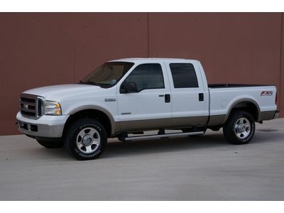 07 FORD SUPER DUTY F250 LARIAT FX4 4x4 DIESEL 1OWNER LEATHER Rear SNRS BEDLINER!, US $22,695.00, image 2