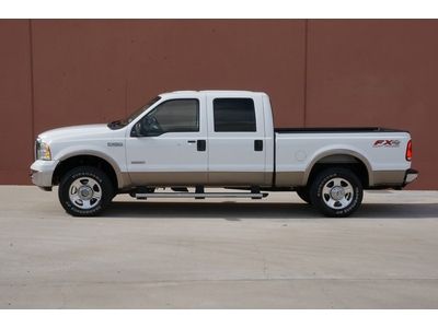 07 FORD SUPER DUTY F250 LARIAT FX4 4x4 DIESEL 1OWNER LEATHER Rear SNRS BEDLINER!, US $22,695.00, image 6
