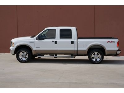 07 FORD SUPER DUTY F250 LARIAT FX4 4x4 DIESEL 1OWNER LEATHER Rear SNRS BEDLINER!, US $22,695.00, image 7