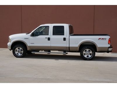 07 FORD SUPER DUTY F250 LARIAT FX4 4x4 DIESEL 1OWNER LEATHER Rear SNRS BEDLINER!, US $22,695.00, image 8