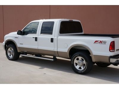 07 FORD SUPER DUTY F250 LARIAT FX4 4x4 DIESEL 1OWNER LEATHER Rear SNRS BEDLINER!, US $22,695.00, image 13