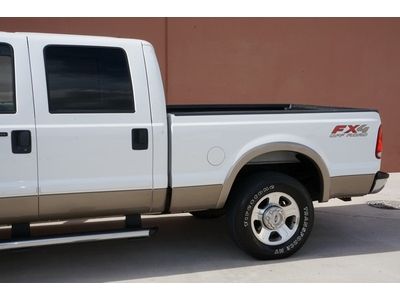 07 FORD SUPER DUTY F250 LARIAT FX4 4x4 DIESEL 1OWNER LEATHER Rear SNRS BEDLINER!, US $22,695.00, image 15