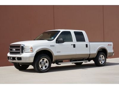 07 FORD SUPER DUTY F250 LARIAT FX4 4x4 DIESEL 1OWNER LEATHER Rear SNRS BEDLINER!, US $22,695.00, image 17