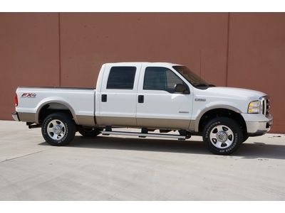 07 FORD SUPER DUTY F250 LARIAT FX4 4x4 DIESEL 1OWNER LEATHER Rear SNRS BEDLINER!, US $22,695.00, image 22