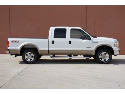 07 FORD SUPER DUTY F250 LARIAT FX4 4x4 DIESEL 1OWNER LEATHER Rear SNRS BEDLINER!, US $22,695.00, image 24
