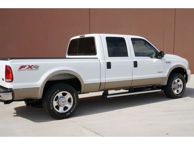 07 FORD SUPER DUTY F250 LARIAT FX4 4x4 DIESEL 1OWNER LEATHER Rear SNRS BEDLINER!, US $22,695.00, image 30
