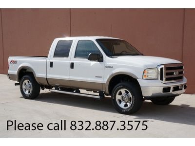 07 FORD SUPER DUTY F250 LARIAT FX4 4x4 DIESEL 1OWNER LEATHER Rear SNRS BEDLINER!, US $22,695.00, image 81