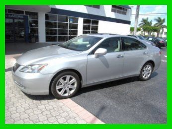 07 silver 3.5l v6 es-350 sedan *heated &amp; cooled seats *navigation *rear camera