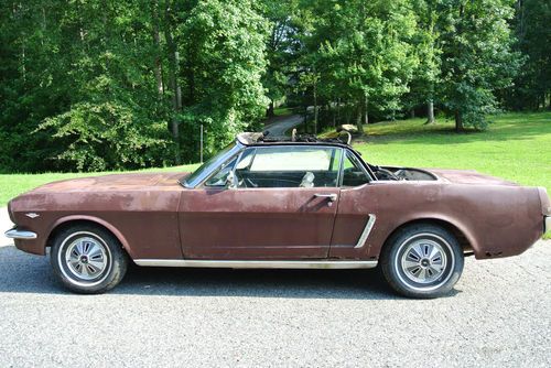 1965 ford mustang convertible