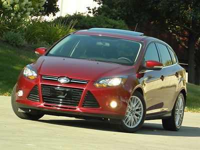 2013 Ford Focus Titanium pkge selfpark Navi Sync Sunroof Htd Seats Backup Camera, US $16,900.00, image 3