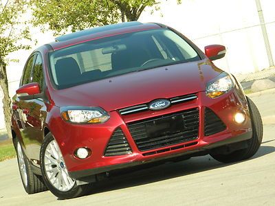 2013 Ford Focus Titanium pkge selfpark Navi Sync Sunroof Htd Seats Backup Camera, US $16,900.00, image 4