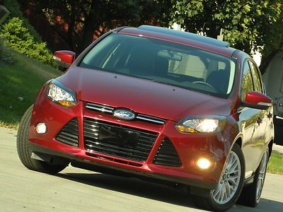 2013 Ford Focus Titanium pkge selfpark Navi Sync Sunroof Htd Seats Backup Camera, US $16,900.00, image 5