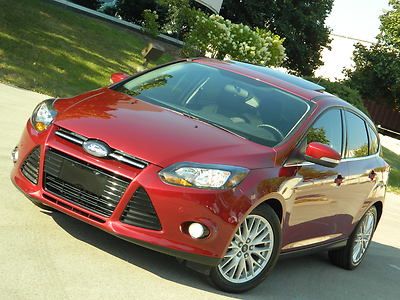 2013 Ford Focus Titanium pkge selfpark Navi Sync Sunroof Htd Seats Backup Camera, US $16,900.00, image 8