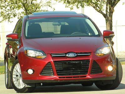 2013 Ford Focus Titanium pkge selfpark Navi Sync Sunroof Htd Seats Backup Camera, US $16,900.00, image 10