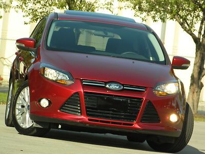 2013 Ford Focus Titanium pkge selfpark Navi Sync Sunroof Htd Seats Backup Camera, US $16,900.00, image 11