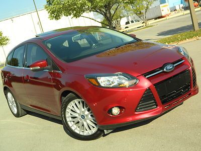 2013 Ford Focus Titanium pkge selfpark Navi Sync Sunroof Htd Seats Backup Camera, US $16,900.00, image 16