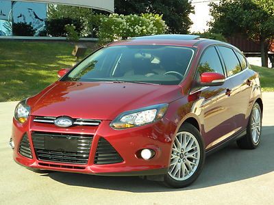 2013 Ford Focus Titanium pkge selfpark Navi Sync Sunroof Htd Seats Backup Camera, US $16,900.00, image 17