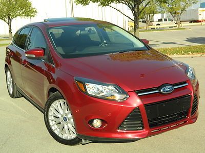 2013 Ford Focus Titanium pkge selfpark Navi Sync Sunroof Htd Seats Backup Camera, US $16,900.00, image 18