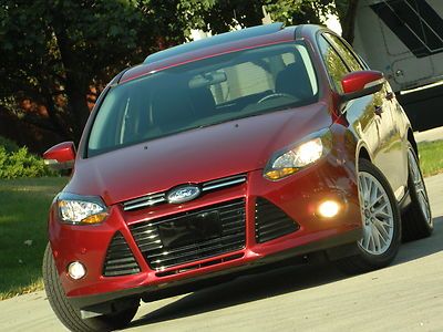2013 Ford Focus Titanium pkge selfpark Navi Sync Sunroof Htd Seats Backup Camera, US $16,900.00, image 26