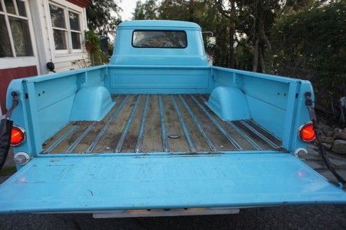 1959 chevrolet Apache 32 long bed california black plates commercial truck, US $34,494.99, image 3