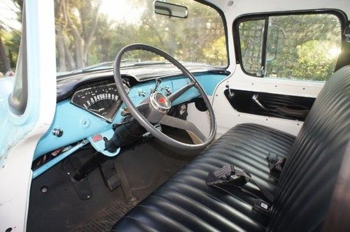1959 chevrolet Apache 32 long bed california black plates commercial truck, US $34,494.99, image 6