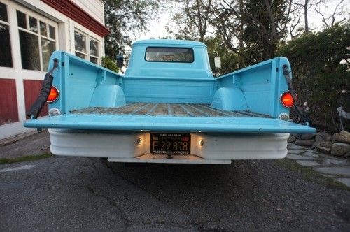 1959 chevrolet Apache 32 long bed california black plates commercial truck, US $34,494.99, image 14