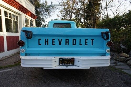1959 chevrolet Apache 32 long bed california black plates commercial truck, US $34,494.99, image 15