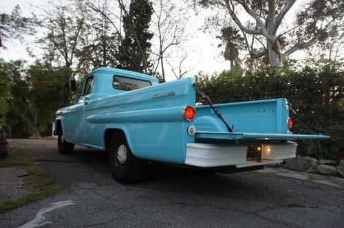 1959 chevrolet Apache 32 long bed california black plates commercial truck, US $34,494.99, image 16