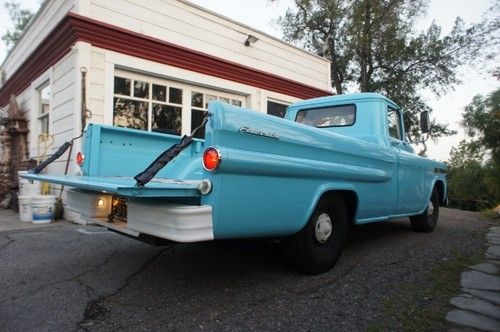 1959 chevrolet Apache 32 long bed california black plates commercial truck, US $34,494.99, image 20