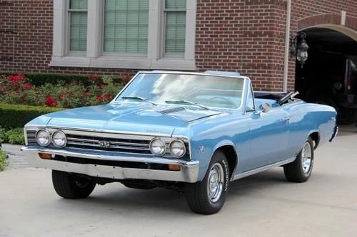 67 chevelle true ss big block 4 speed convertible wow