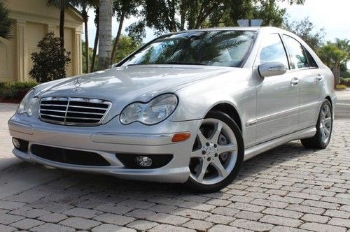 2007 mercedes c230 sport, one-owner, sunroof pkg,clean carfax florida car!!