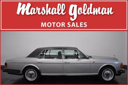 1991 rolls royce silver spur ii silver w/ grey leather 14,100 miles serviced