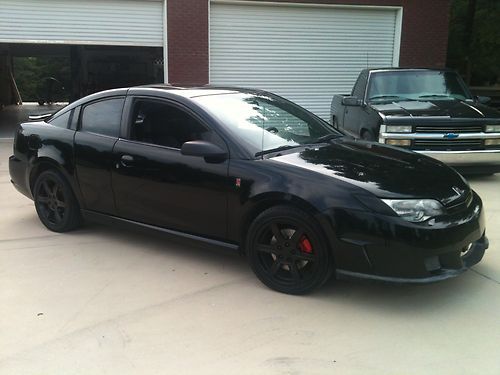 2004 saturn ion redline, black, 5 speed, priced for quick sale!