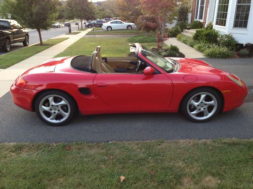 1999 porsche boxster low miles !!!  no reserve