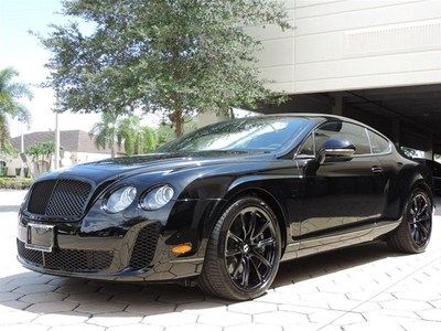 Continental gt supersports all wheel drive twin turbo 621 hp black super sport
