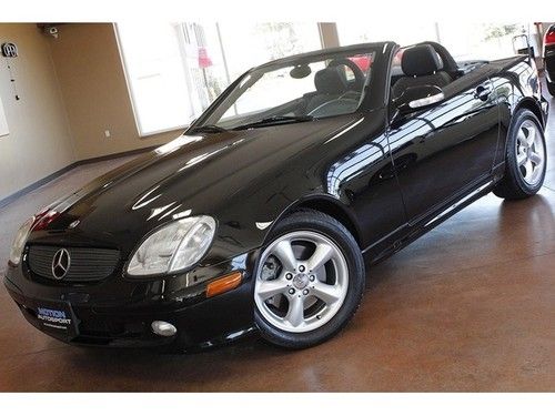 2002 mercedes-benz slk320 automatic 2-door convertible