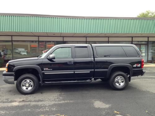 4x4 - 6.6l duramax turbo diesel - extend cab - matching cap - no reserve