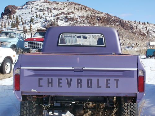 1967 Chevy 1/2 Ton 4x4 Short Box, Fleet Side, image 1
