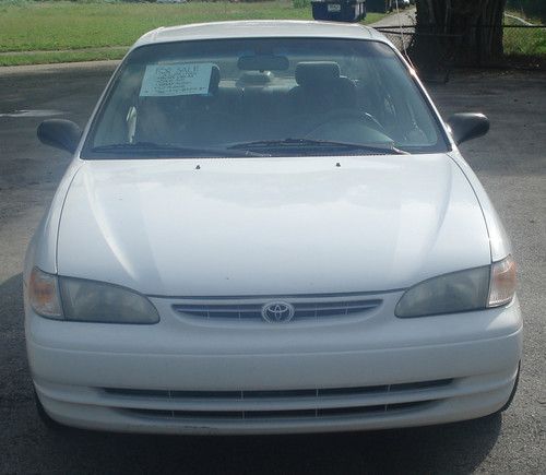 1998 WHITE TOYOTA COROLLA 4 DOOR - CLEAN / SONY CD PLAYER / COLD A/C, US $2,500.00, image 2