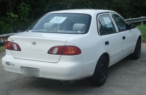 1998 WHITE TOYOTA COROLLA 4 DOOR - CLEAN / SONY CD PLAYER / COLD A/C, US $2,500.00, image 4
