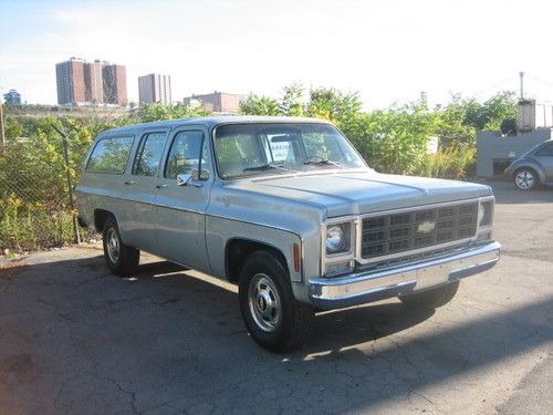 CLASSIC 1979 CHEVROLET SUBURBAN SILVERADO 20, image 5