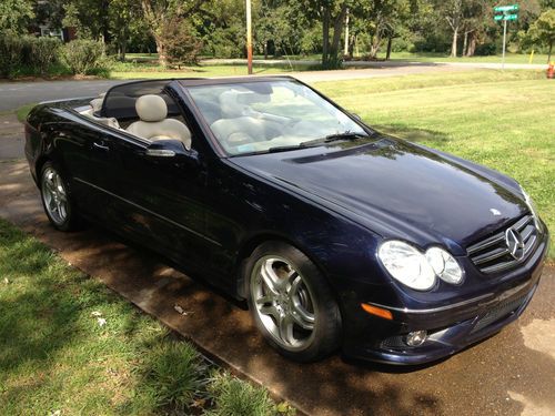 2008 mercedes clk 550 convertible